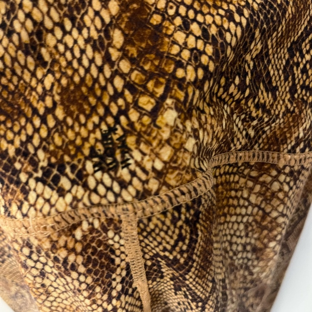 Weworewhat Python Print Leggings - image 4